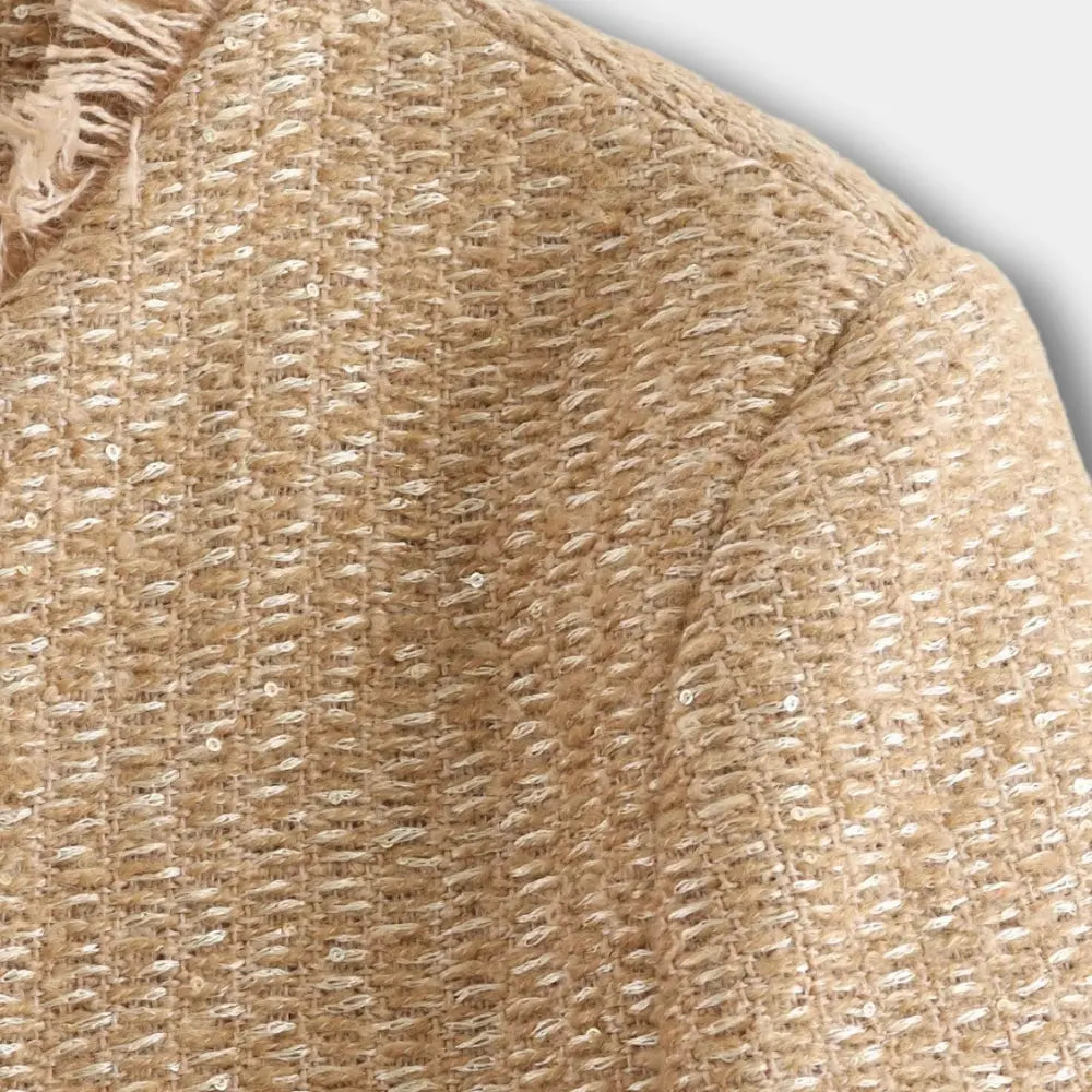 Ariane | Übergangsjacke mit Klappentaschen und strukturierter Optik für Frauen