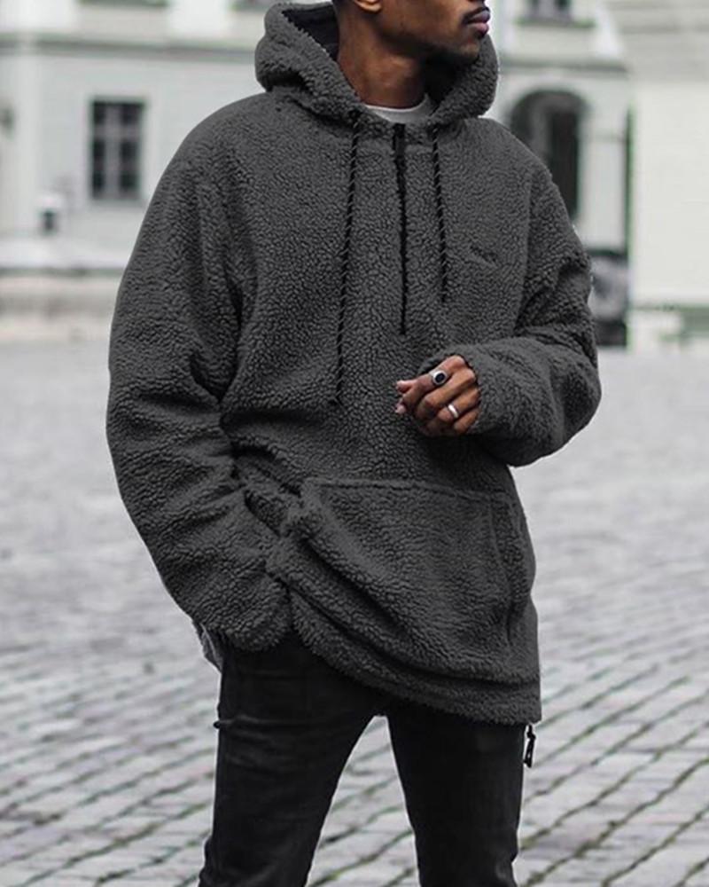 Wieland | Hoodie mit Kuschelkapuze und Winterfutter für Männer