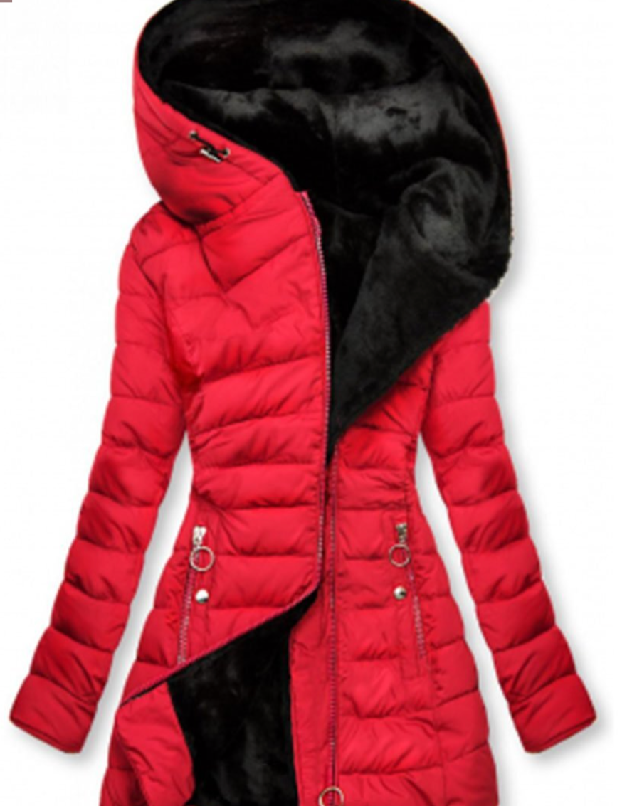 Loralei | Steppjacke mit Plüschfutter und Taillenschnitt für Frauen