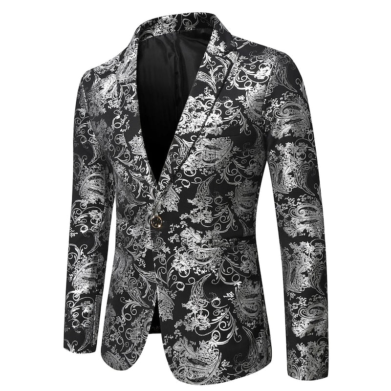 Brady | Veste blazer cocktail florale für Männer