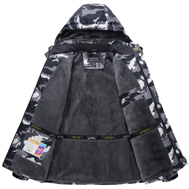 Baldwin | Wasserdichte Winterjacke mit Kapuze für Männer