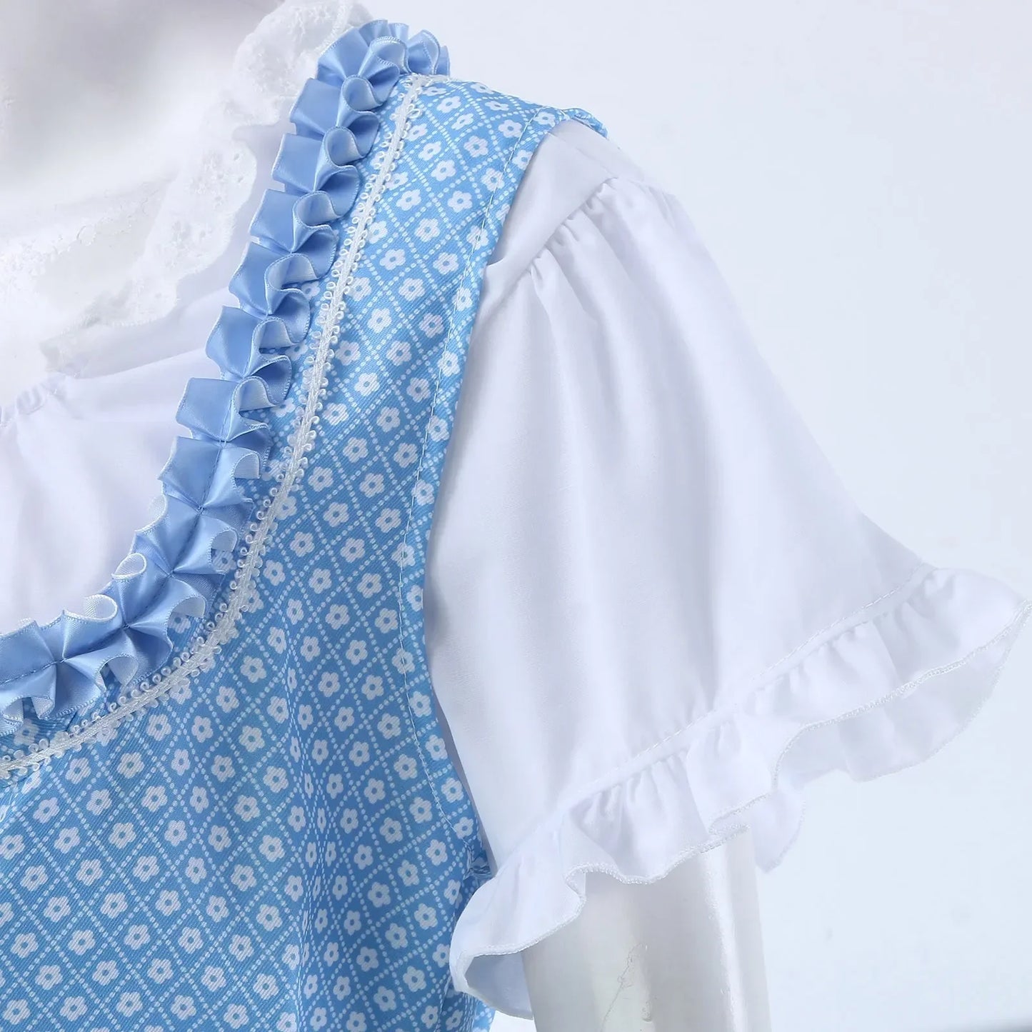 Stormi | Dirndl kleid mit Rüschenmieder und Spitzenschürze für Frauen