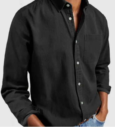 Hoover | Baumwollhemd mit klassischem Schnitt und vielseitigem Stil für Männer