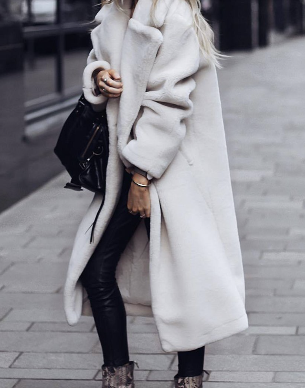 Adette | Winterjacke mit Oversize-Fit und flauschigem Designer-Look für Frauen