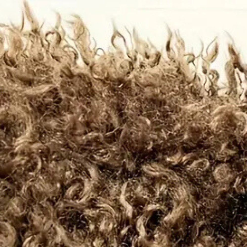 Nadiya | Strickmantel mit Fellkragen und Bindegürtel für Frauen