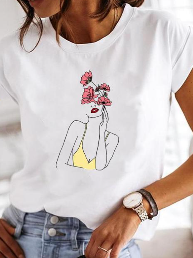 Schmitt | T-Shirt extravagantes Sommer-Design für Frauen