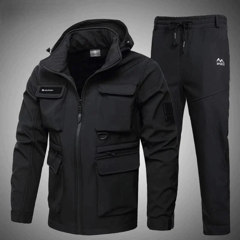 George - winterjacken-zweiteiler-set für herren