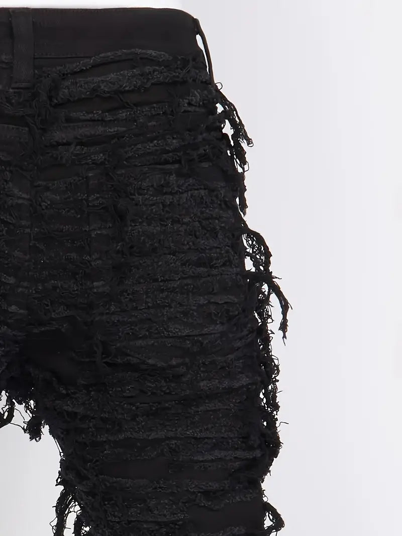 Brandon – jeans im extra zerrissenen stil für herren