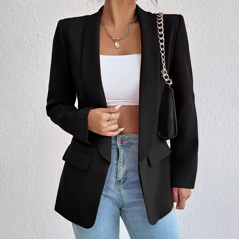 Natascha | Blazer mit langen Ärmeln und formeller Eleganz für Frauen