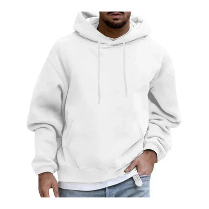 Herren-hoodie mit kapuze und kängurutasche