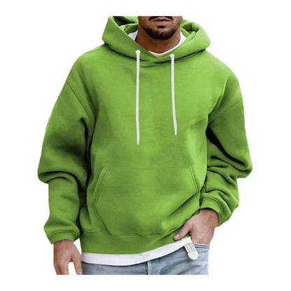 Herren-hoodie mit kapuze und kängurutasche