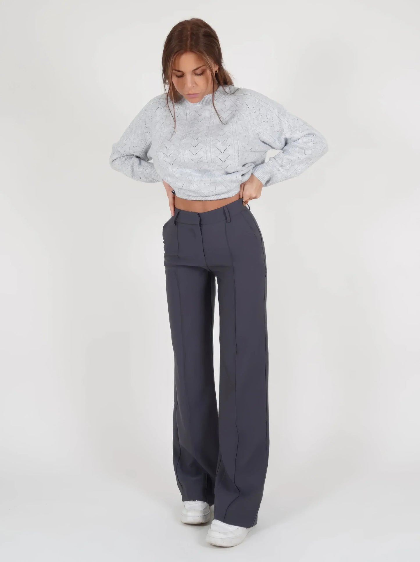 High-waisted chic hosen – elegante damenhose mit hohem bund