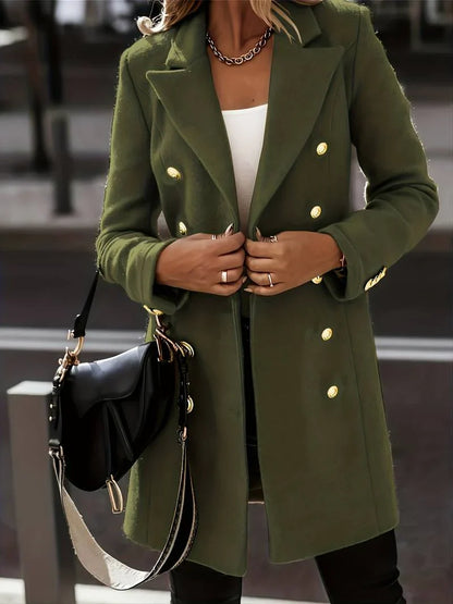 Clara |schlanker wollmantel