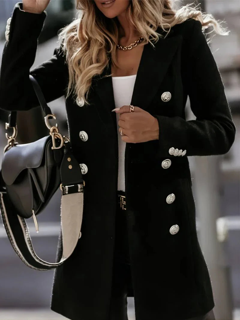 Clara |schlanker wollmantel