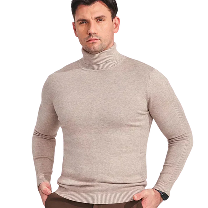 Noah – cashmere rollkragenpullover mit slim fit