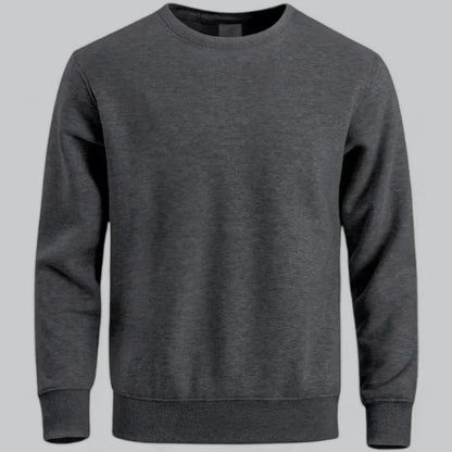 Herren-sweatshirt mit rundhalsausschnitt und langen armeln – lässiger alltagslook