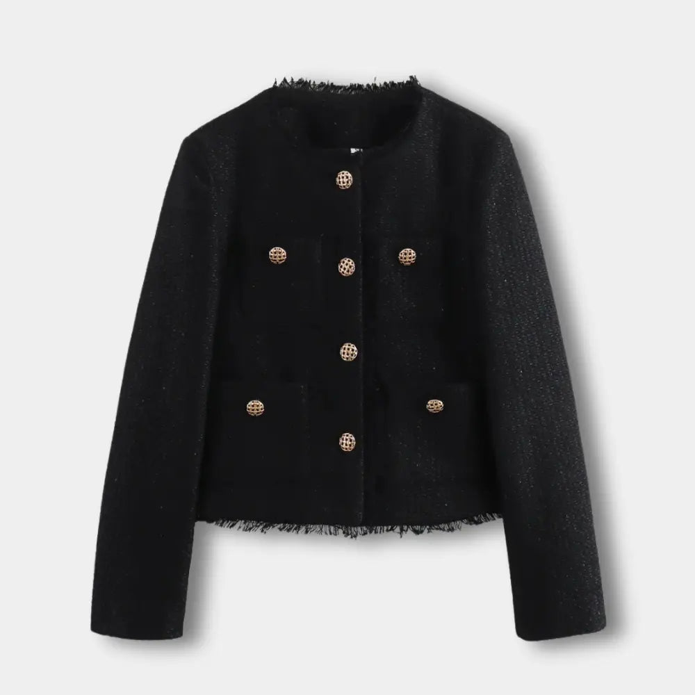 Ariane | Übergangsjacke mit Klappentaschen und strukturierter Optik für Frauen