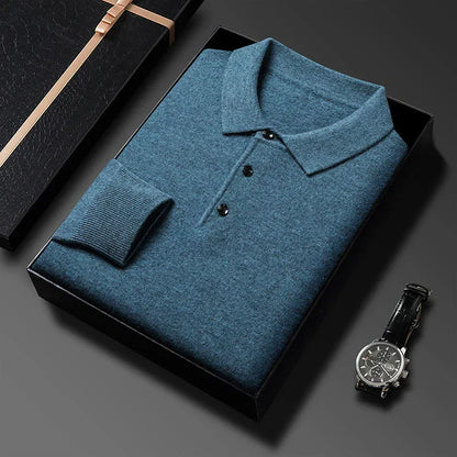 Herren-polopullover aus strick – herren