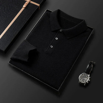 Herren-polopullover aus strick – herren