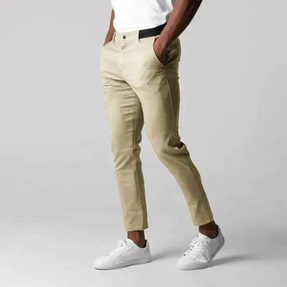Stretch-chino-hosen für herren – herren