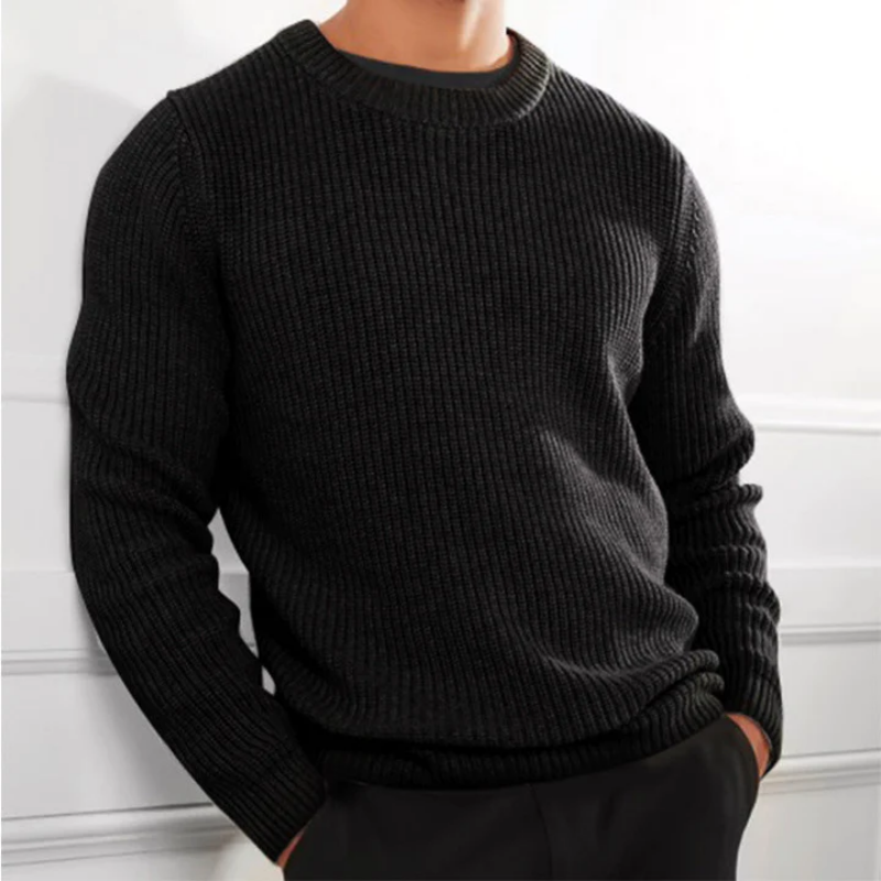 Zahir | Pull en maille basique pour l'automne pour Männer