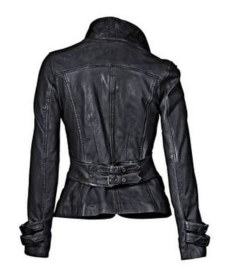 Glorias - elegante premium-lederjacke für damen