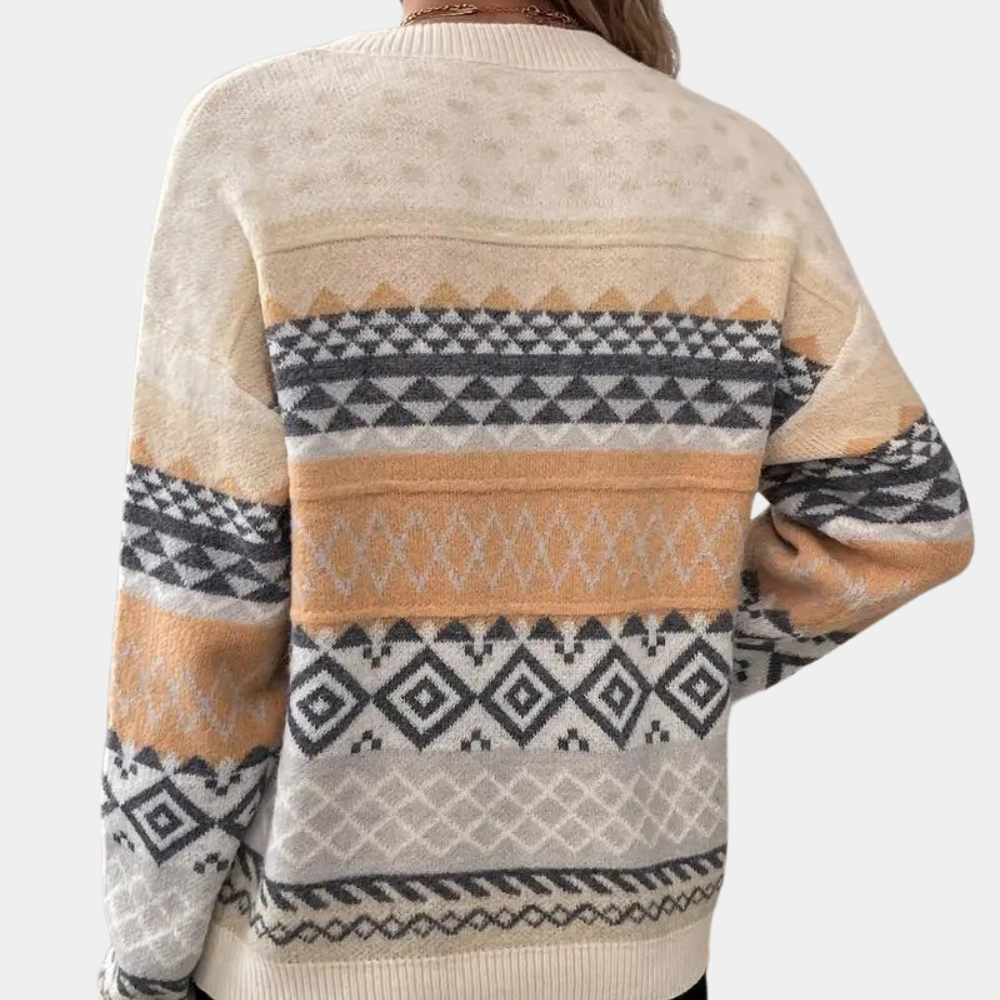Emilija - eleganter strickpullover für damen im luxuriösen stil