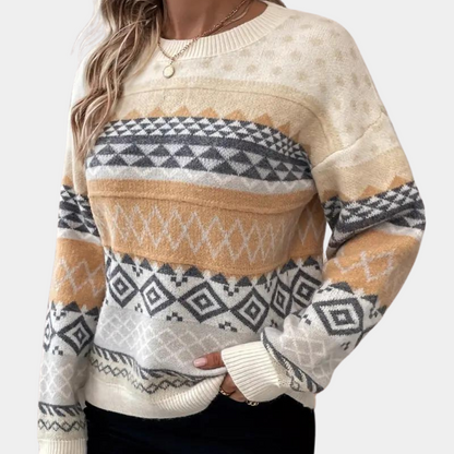 Emilija - eleganter strickpullover für damen im luxuriösen stil