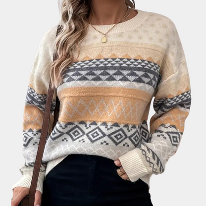 Emilija - eleganter strickpullover für damen im luxuriösen stil