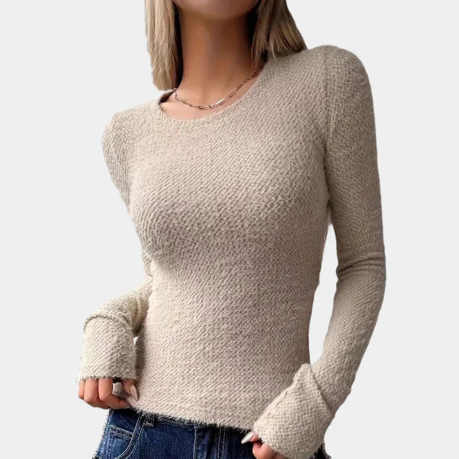Nerea - kuscheliger strickpullover für damen