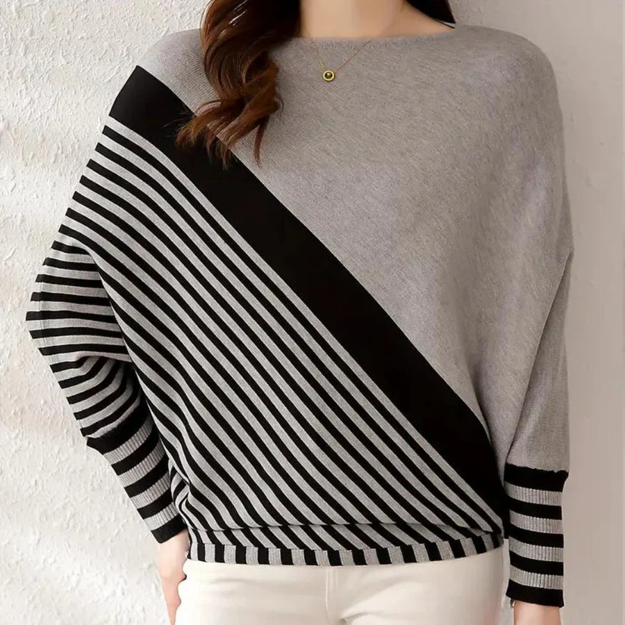 Oleda - luxuriöser strickpullover für elegante und stilvolle tage