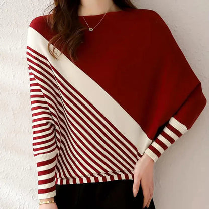 Oleda - luxuriöser strickpullover für elegante und stilvolle tage