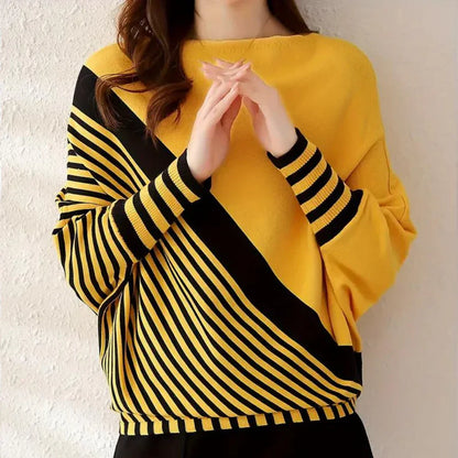 Oleda - luxuriöser strickpullover für elegante und stilvolle tage