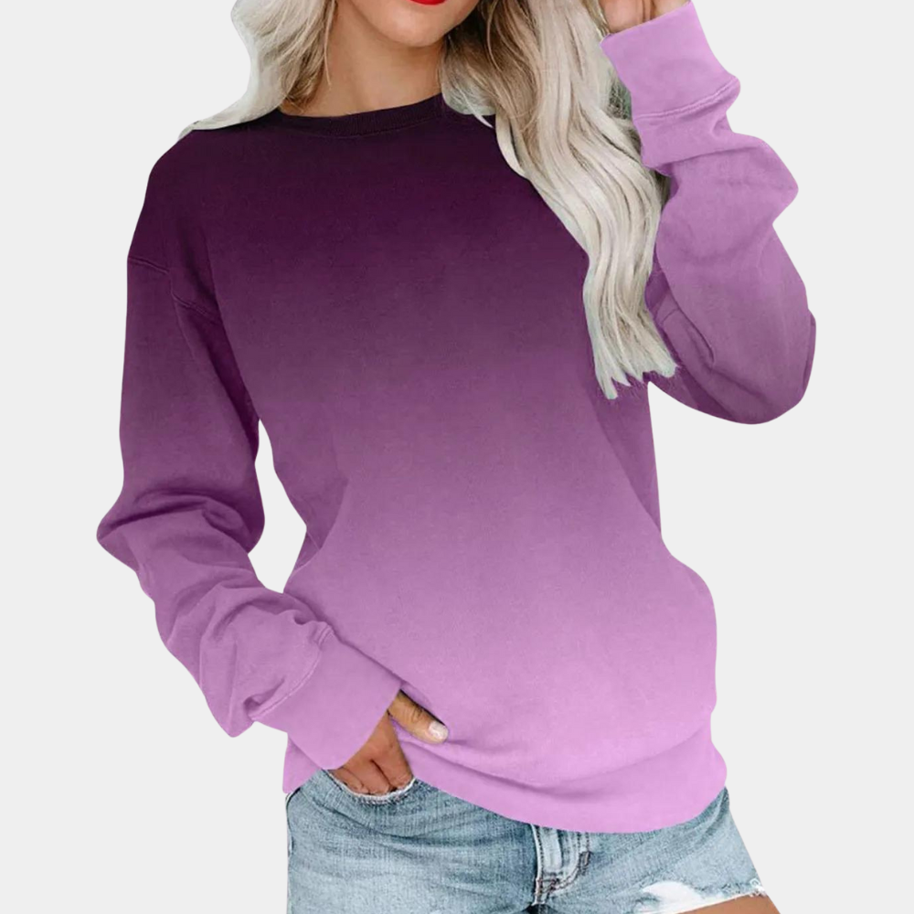 Ivet - trendiges damen-sweatshirt mit modischen farben