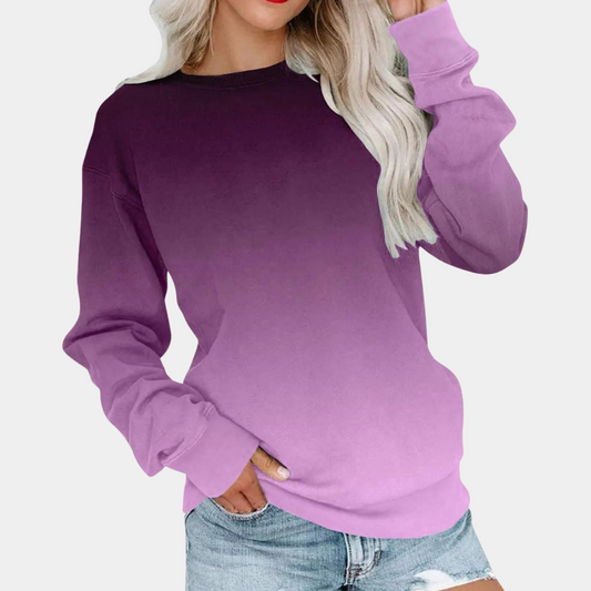 Ivet - trendiges damen-sweatshirt mit modischen farben