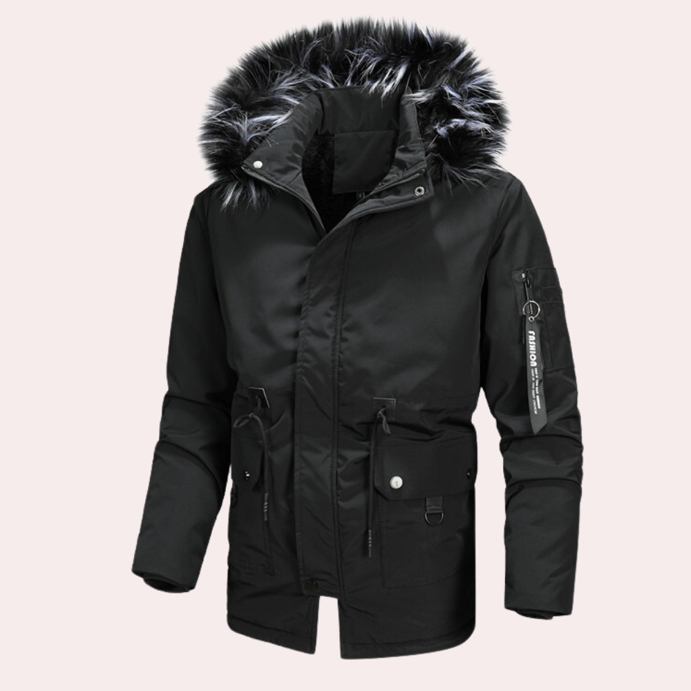 Bartek – stylische winterjacke mit kapuze für ultimativen komfort an kalten tagen