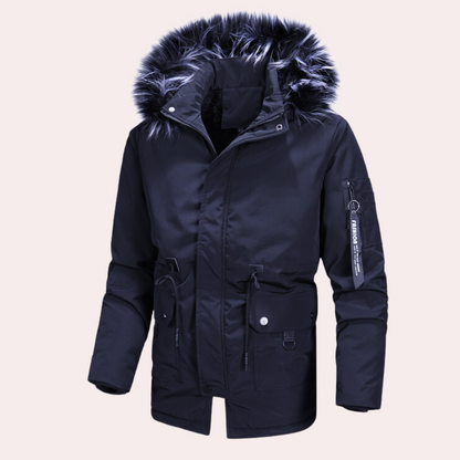 Bartek – stylische winterjacke mit kapuze für ultimativen komfort an kalten tagen