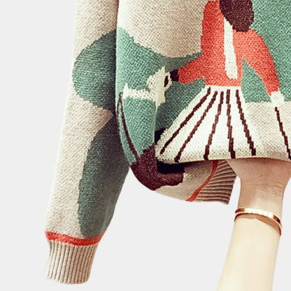 Ohana - luxuriöser weicher strickpullover für damen