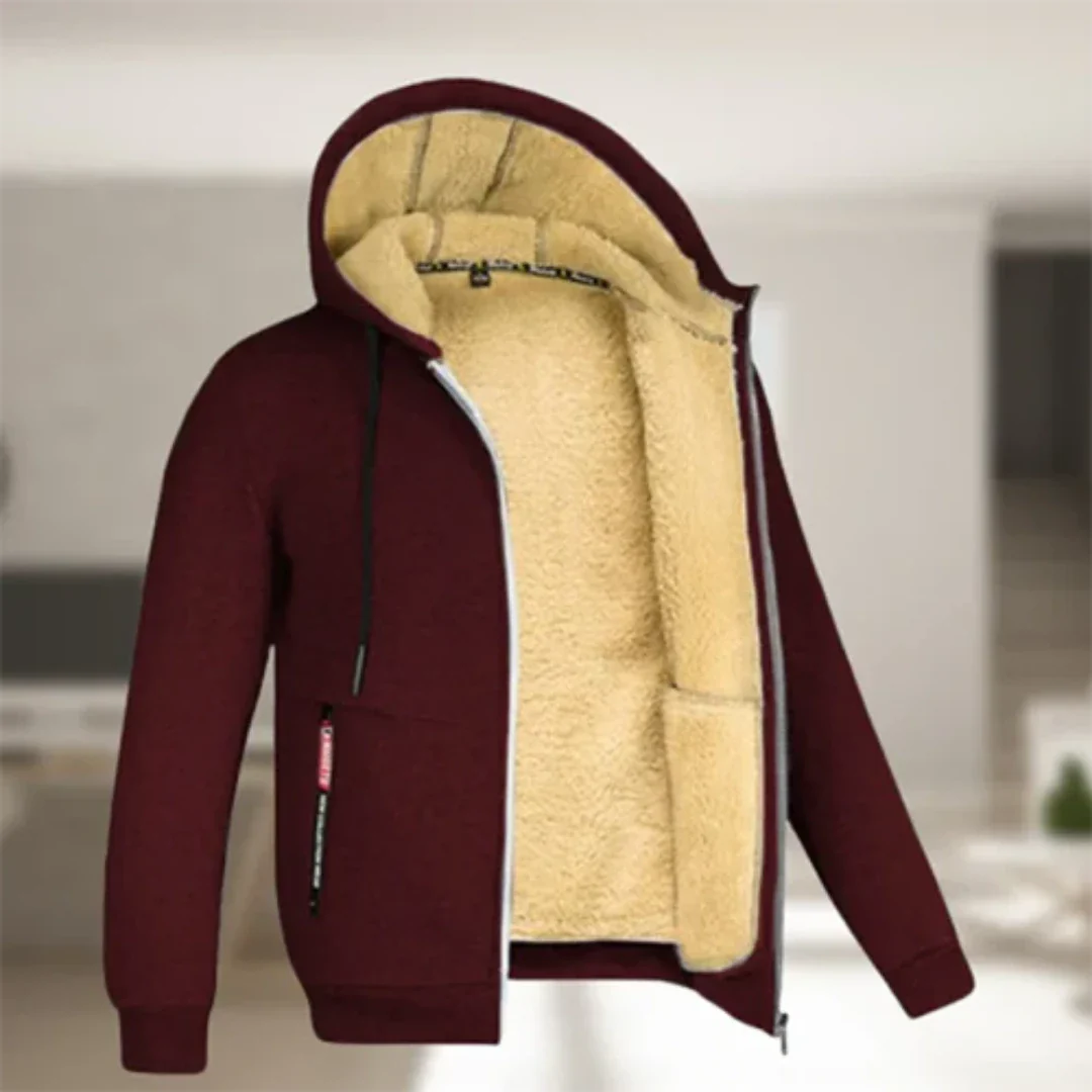 Aden | Winterjacke mit Kapuze warm gefüttert und vielseitig für Männer
