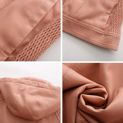 Mirjete - elegante lederjacke für einen zeitlosen look