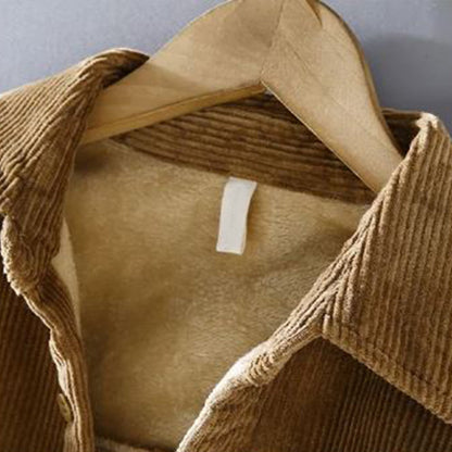 Zane | Cordhemd mit warmer Fütterung für Männer