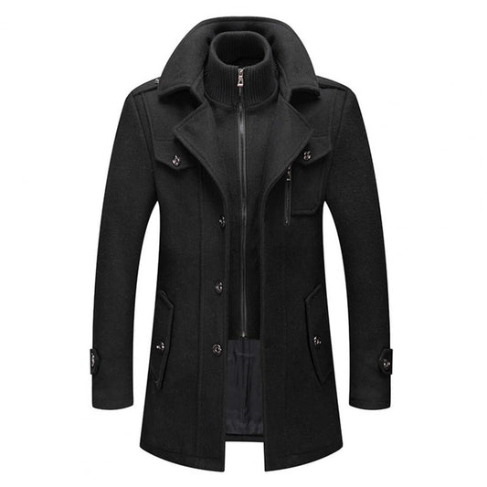 Stylische herren-winterjacke in zwei teilen - Daan
