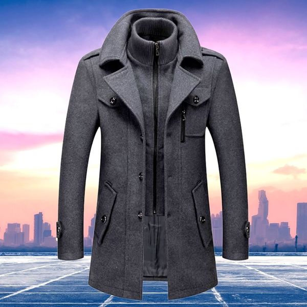 Stylische herren-winterjacke in zwei teilen - Daan