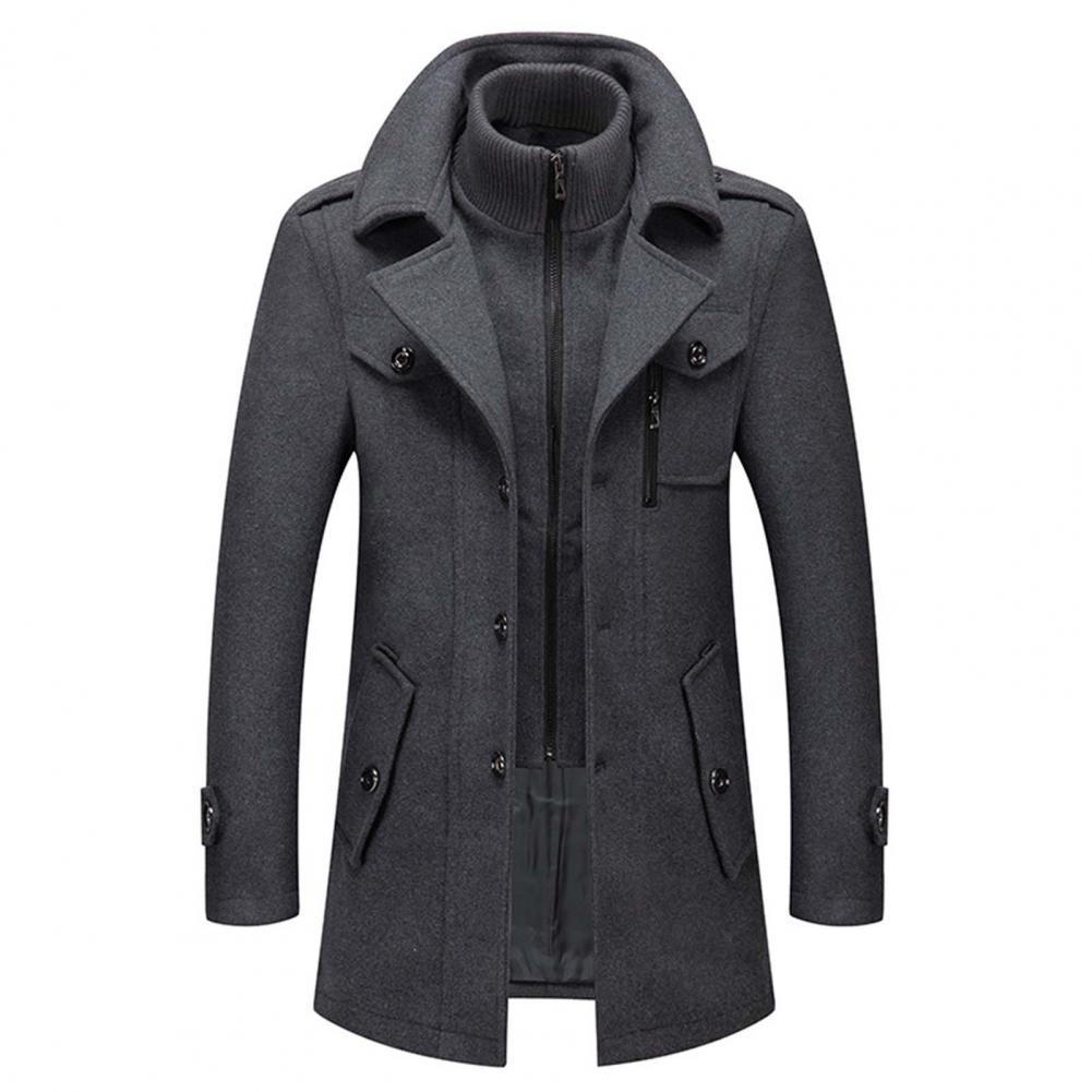 Stylische herren-winterjacke in zwei teilen - Daan