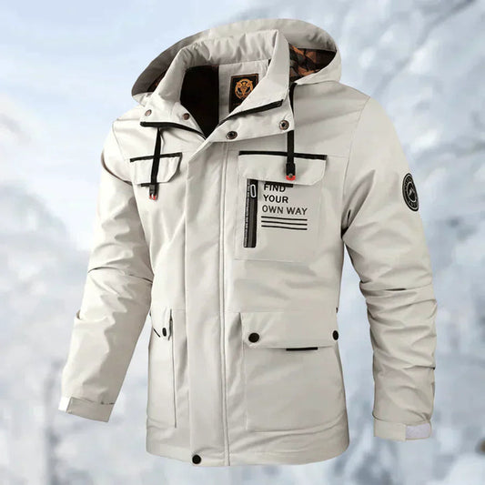 Arcticdefender - wind- und wasserdichte winterjacke für extreme bedingungen