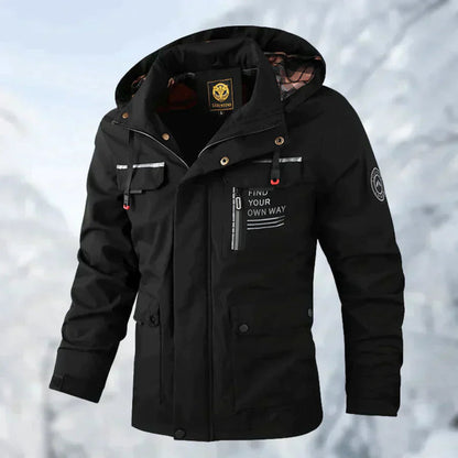 Arcticdefender - wind- und wasserdichte winterjacke für extreme bedingungen