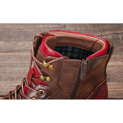 Eloy – klassische oxford-stiefel mit edlem finish