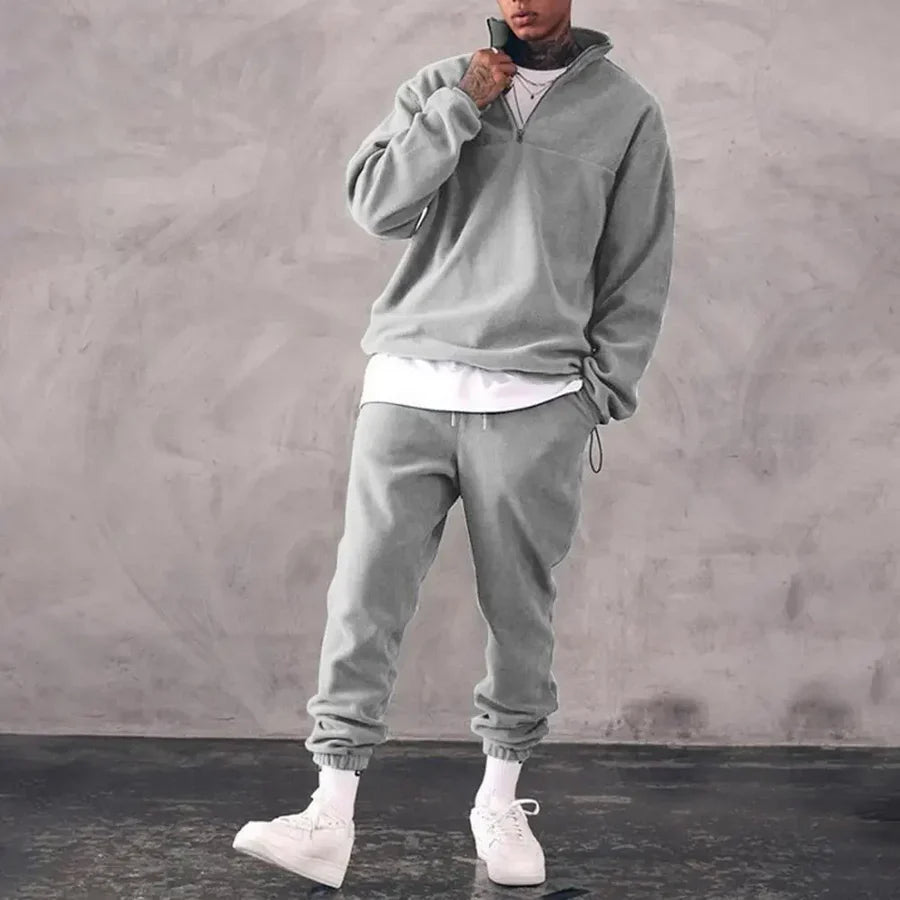 Ulrich - sportliches komfort-trainingsanzug-herren-set