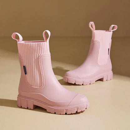 Wasserdichte chelsea-stiefeletten für damen – damen
