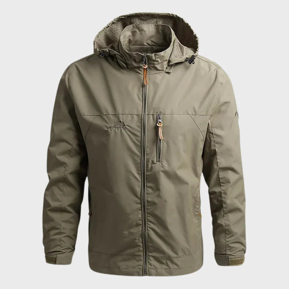 Wasserdichte outdoorjacke für herren – herren